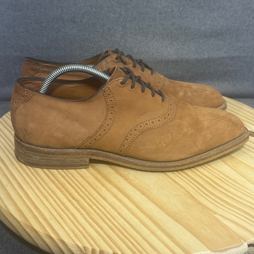 Florsheim Imperial Aristocraft Longwing 10D Brown Made in USA Leather